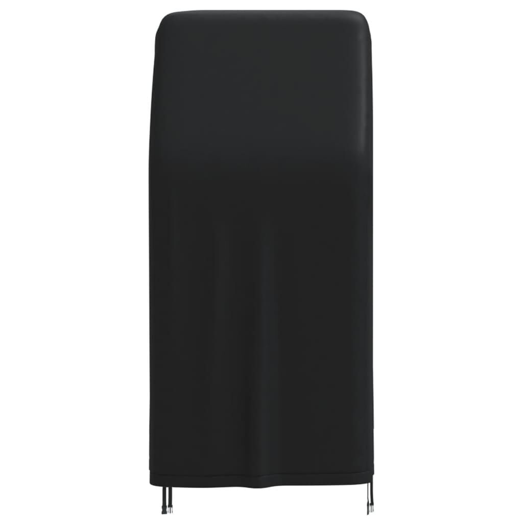 vidaXL Κάλυμμα Ψησταριάς 162x61x122 εκ. Μαύρο 420D Ύφασμα Oxford