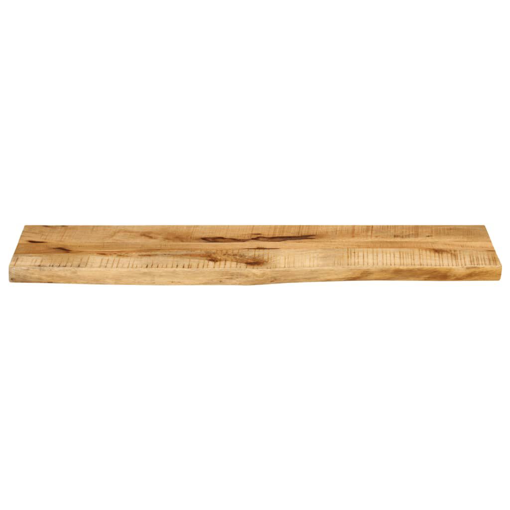 vidaXL Επιφάνεια Τραπεζιού 110x20x3,8 εκ. Live Edge Μασίφ Ξύλο Μάνγκο