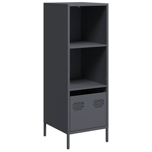vidaXL Ντουλάπι Ανθρακί 35x39x103,5 εκ. από Χάλυβα