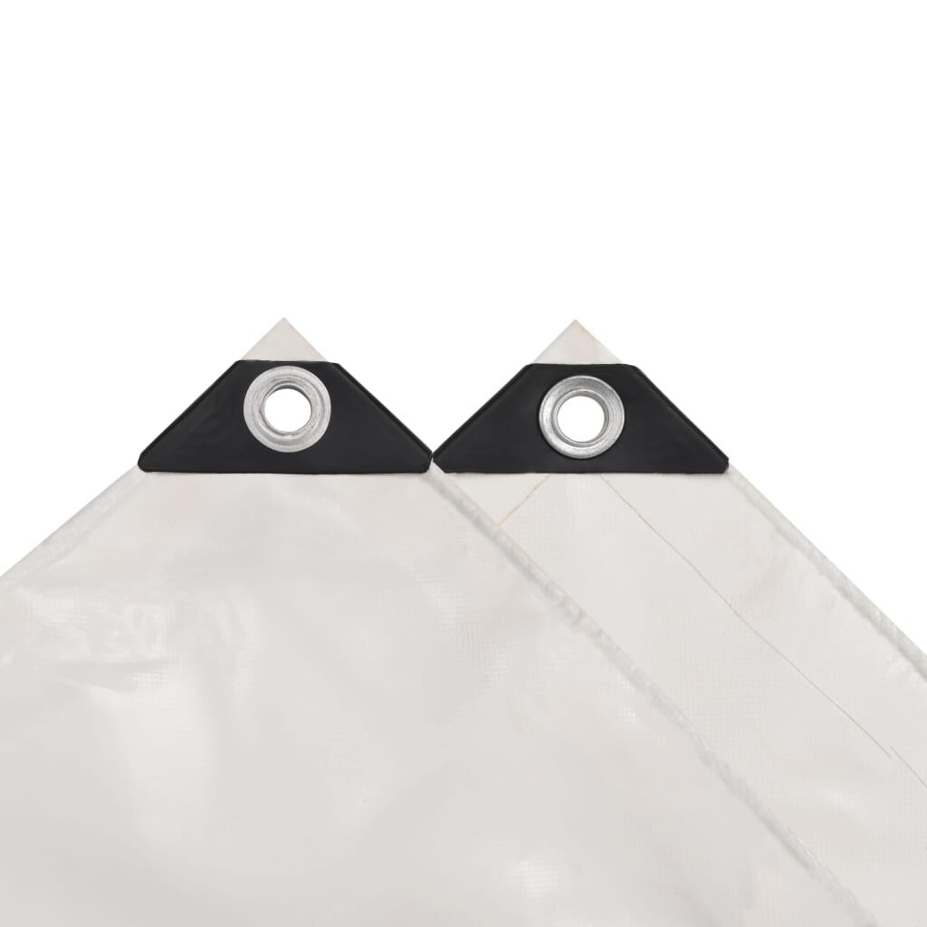 vidaXL Μουσαμάς Λευκός 2,5 x 3,5 μ. 650 γρ./μ.²