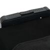 vidaXL Καρότσι Κατοικίδιων 3 σε 1 Μαύρο Ύφασμα Oxford 48x32x(57-106) εκ.