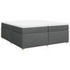 vidaXL &Kappa;&rho;&epsilon;&beta;ά&tau;&iota; Boxspring &mu;&epsilon; &Sigma;&tau;&rho;ώ&mu;&alpha; &Sigma;&kappa;&omicron;ύ&rho;&omicron; &Gamma;&kappa;&rho;&iota; 200x200 &epsilon;&kappa;. &Upsilon;&phi;&alpha;&sigma;&mu;ά&tau;&iota;&nu;&omicron;