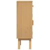 vidaXL Ντουλάπι Μπάνιου Olden Καφέ 35 x 30 x 90 cm Μασίφ ξύλο πεύκου