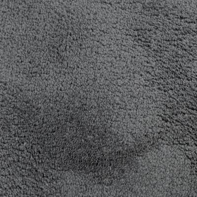 vidaXL Χαλί OVIEDO με Κοντό Πέλος Ανθρακί 140 x 200 εκ.