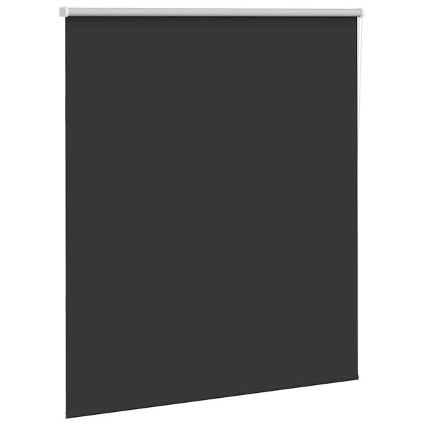 vidaXL Roller Blind Blackout &Mu;&alpha;ύ&rho;&omicron; 140x150 cm &Pi;&lambda;ά&tau;&omicron;&sigmaf; &upsilon;&phi;ά&sigma;&mu;&alpha;&tau;&omicron;&sigmaf; 136,6cm
