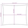 vidaXL Πανί Σκίασης Ορθογώνιο Taupe 2,5 x 3,5 μ. από Ύφασμα Oxford