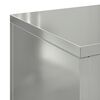 vidaXL Στήριξη φυτών 3 pcs Ασημί 24 x 24 x 75 εκ.