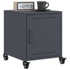 vidaXL Κομοδίνο Ανθρακί 36 x 39 x 43,5 εκ. από Χάλυβα