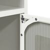 vidaXL Κομοδίνο λευκό 36x39x78 cm από χάλυβα ψυχρής έλασης