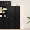 vidaXL Highboard &Mu;&alpha;ύ&rho;&eta; &delta;&rho;&upsilon;&sigmaf; 70 x 42.5 x 185 &epsilon;&kappa; &Epsilon;&pi;&epsilon;&xi;&epsilon;&rho;&gamma;&alpha;&sigma;&mu;έ&nu;&omicron; &xi;ύ&lambda;&omicron;