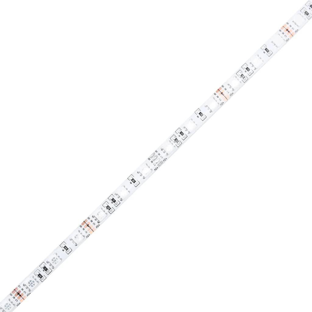 vidaXL Τραπεζάκι Σαλονιού με LED Artisan Δρυς 50x49x40 εκ.
