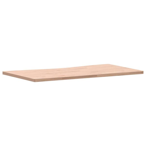 VidaXL Επιφάνεια Εργασίας 110x(55-60)x2,5 εκ. από Μασίφ Ξύλο Οξιάς