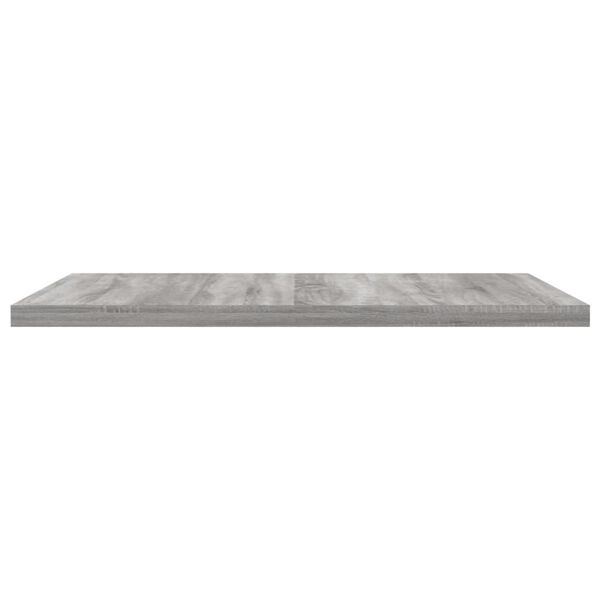 vidaXL Ράφια Τοίχου 4 τεμ. Γκρι Sonoma 40x40x1,5 εκ. Επεξεργ. Ξύλο