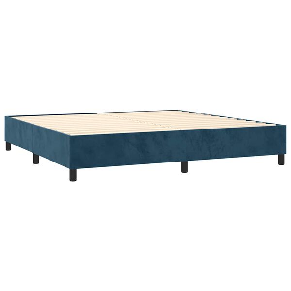 vidaXL &Kappa;&rho;&epsilon;&beta;ά&tau;&iota; Boxspring &mu;&epsilon; &Sigma;&tau;&rho;ώ&mu;&alpha; &Sigma;&kappa;&omicron;ύ&rho;&omicron; &Mu;&pi;&lambda;&epsilon; 200x200 &epsilon;&kappa;. &Beta;&epsilon;&lambda;&omicron;ύ&delta;&iota;&nu;&omicron;