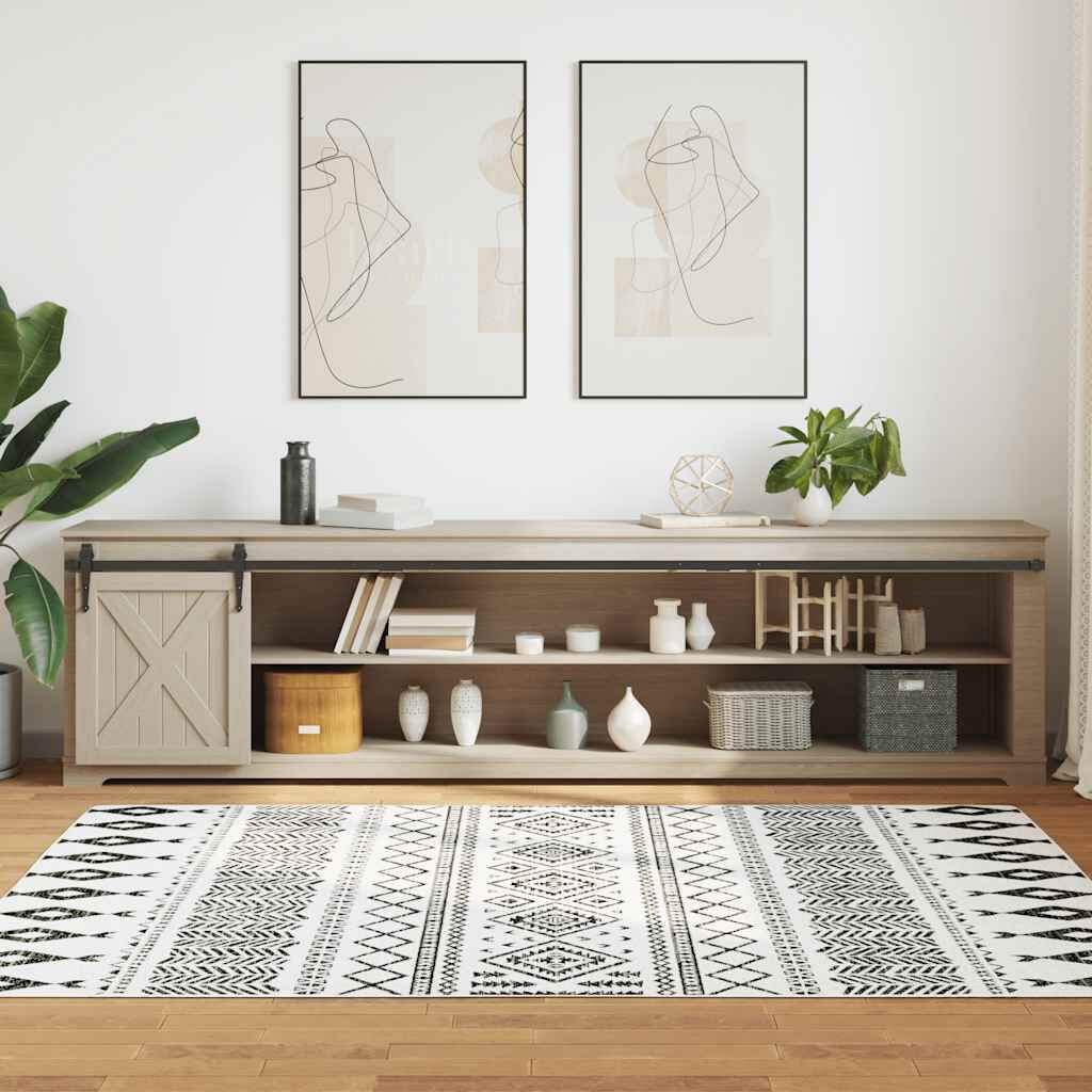 vidaXL Κιτ συρόμενης πόρτας γραφείου 244 cm από ανθρακούχο χάλυβα
