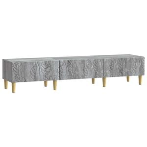 vidaXL &Nu;&tau;&omicron;&upsilon;&lambda;ά&pi;&iota; TV 147 x 34,5 x 30 &epsilon;&kappa; &Gamma;&kappa;&rho;&iota; Sonoma &Epsilon;&pi;&epsilon;&xi;&epsilon;&rho;&gamma;&alpha;&sigma;&mu;έ&nu;&omicron; &Xi;ύ&lambda;&omicron;