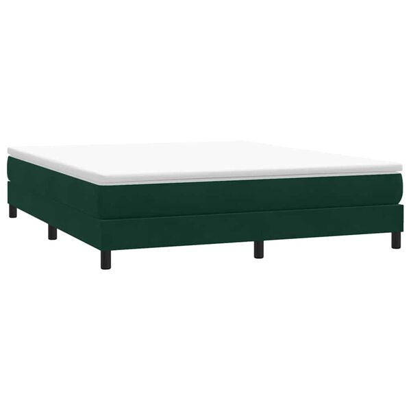 vidaXL &Kappa;&rho;&epsilon;&beta;ά&tau;&iota; Boxspring &chi;&omega;&rho;ί&sigmaf; &Sigma;&tau;&rho;ώ&mu;&alpha; &Sigma;&kappa;&omicron;ύ&rho;&omicron; &Pi;&rho;ά&sigma;&iota;&nu;&omicron; 180x210&epsilon;&kappa;.
