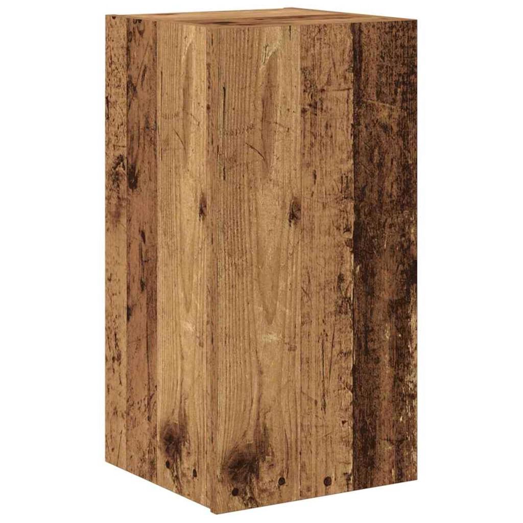 vidaXL Σετ επίπλου τηλεόρασης 6 pcs Παλαιό ξύλο 80 x 30 x 30 εκ