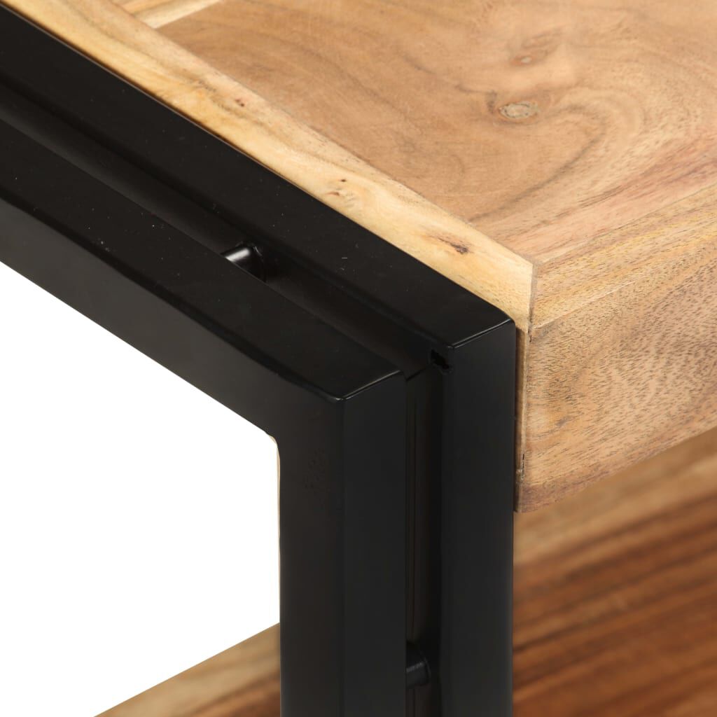 vidaXL Έπιπλο Τηλεόρασης 90 x 30 x 40 εκ. από Μασίφ Ξύλο Ακακίας