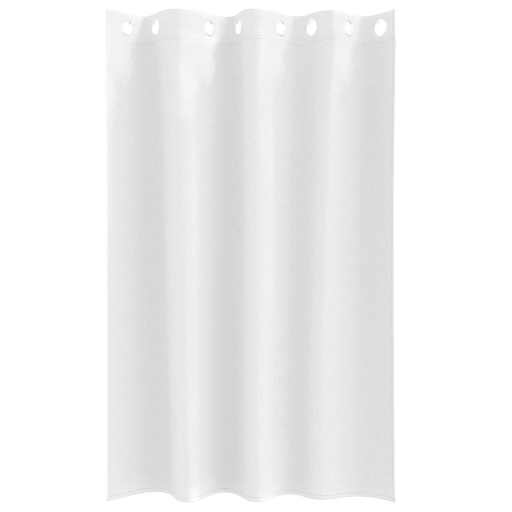 vidaXL Κουρτίνες 2 pcs Καθαρό Λευκό 175 x 140 εκ. Πολυεστέρας