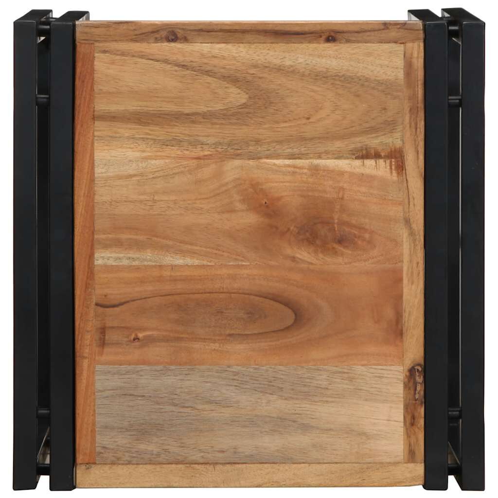 vidaXL Τραπεζάκι σαλονιού 40x40x35 cm μασίφ ξύλο ακακίας