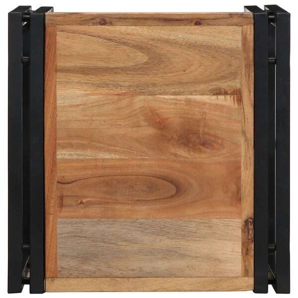 vidaXL Τραπεζάκι σαλονιού 40x40x35 cm μασίφ ξύλο ακακίας