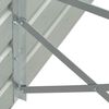 vidaXL Ζαρντινιέρα Υπερυψωμένη Πράσινη 100x40x77 εκ. Γαλβαν. Χάλυβας