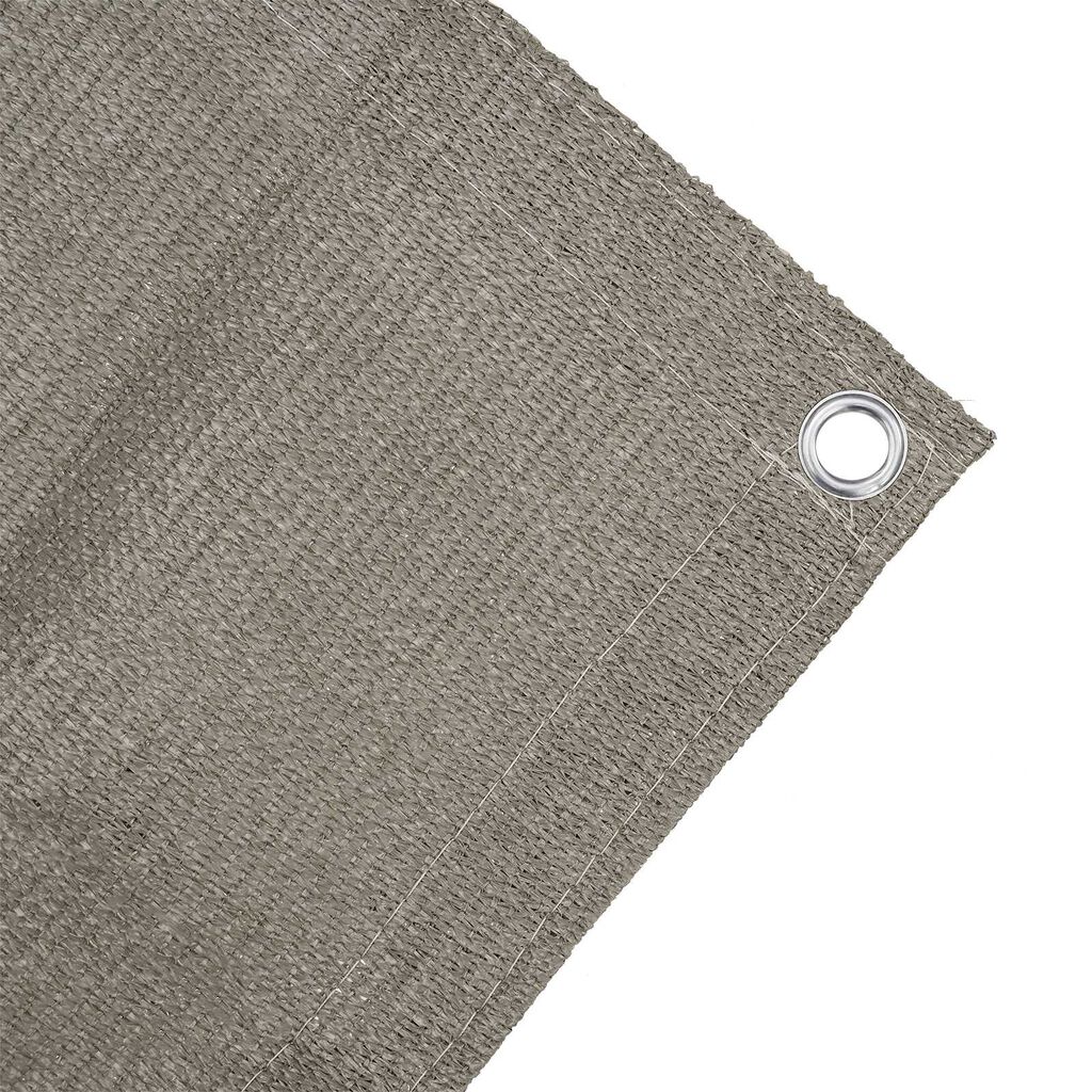 vidaXL Τέντα Tarp Ανοιχτό Γκρι Πολυεστέρας 200 x 400 cm Ελαφρύ