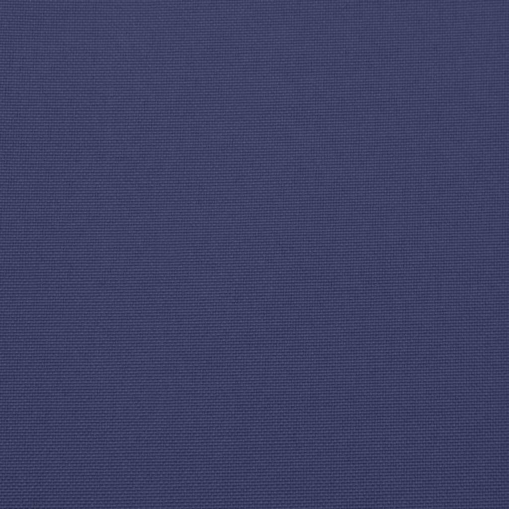 vidaXL Μαξιλάρια Πάγκου Κήπου Ναυτικό Μπλε 150x50x7 εκ. Ύφασμα Oxford