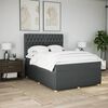 vidaXL &Kappa;&rho;&epsilon;&beta;ά&tau;&iota; Boxspring &mu;&epsilon; &Sigma;&tau;&rho;ώ&mu;&alpha; &Sigma;&kappa;&omicron;ύ&rho;&omicron; &Gamma;&kappa;&rho;&iota; 140x190 &epsilon;&kappa;. &Upsilon;&phi;&alpha;&sigma;&mu;ά&tau;&iota;&nu;&omicron;