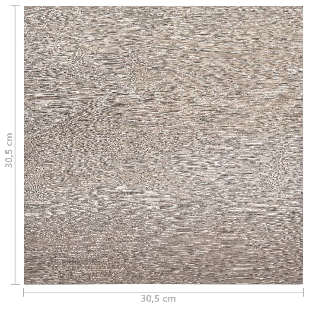 vidaXL Δάπεδο Αυτοκόλλητο Taupe 20 τεμ. 1,86 μ² από PVC