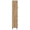 vidaXL Highboard Artisan Oak 34,5 x 34 x 180 &epsilon;&kappa;. &Epsilon;&pi;&epsilon;&xi;&epsilon;&rho;&gamma;&alpha;&sigma;&mu;έ&nu;&omicron; &xi;ύ&lambda;&omicron;