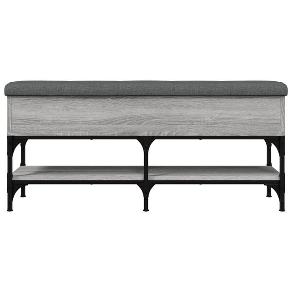 vidaXL Παπουτσοθήκη Γκρι Sonoma 102x32x45εκ. από Επεξεργασμένο Ξύλο