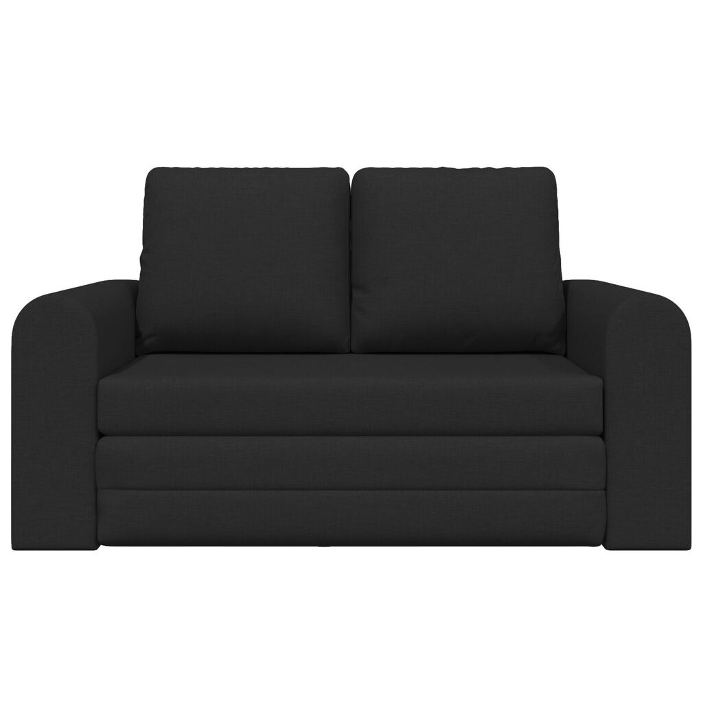vidaXL Καναπές Κρεβάτι 2 σε 1 Μαύρος 148x71x83 εκ.