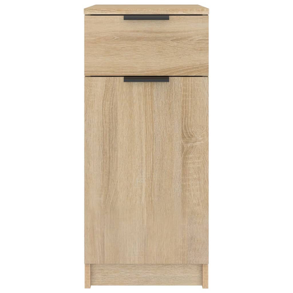 vidaXL Ντουλάπι Γραφείου Sonoma Δρυς 33,5x50x75 εκ. Επεξεργ. Ξύλο
