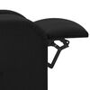vidaXL Πολυθρόνα Μασάζ με Ανύψωση Μαύρη Υφασμάτινη