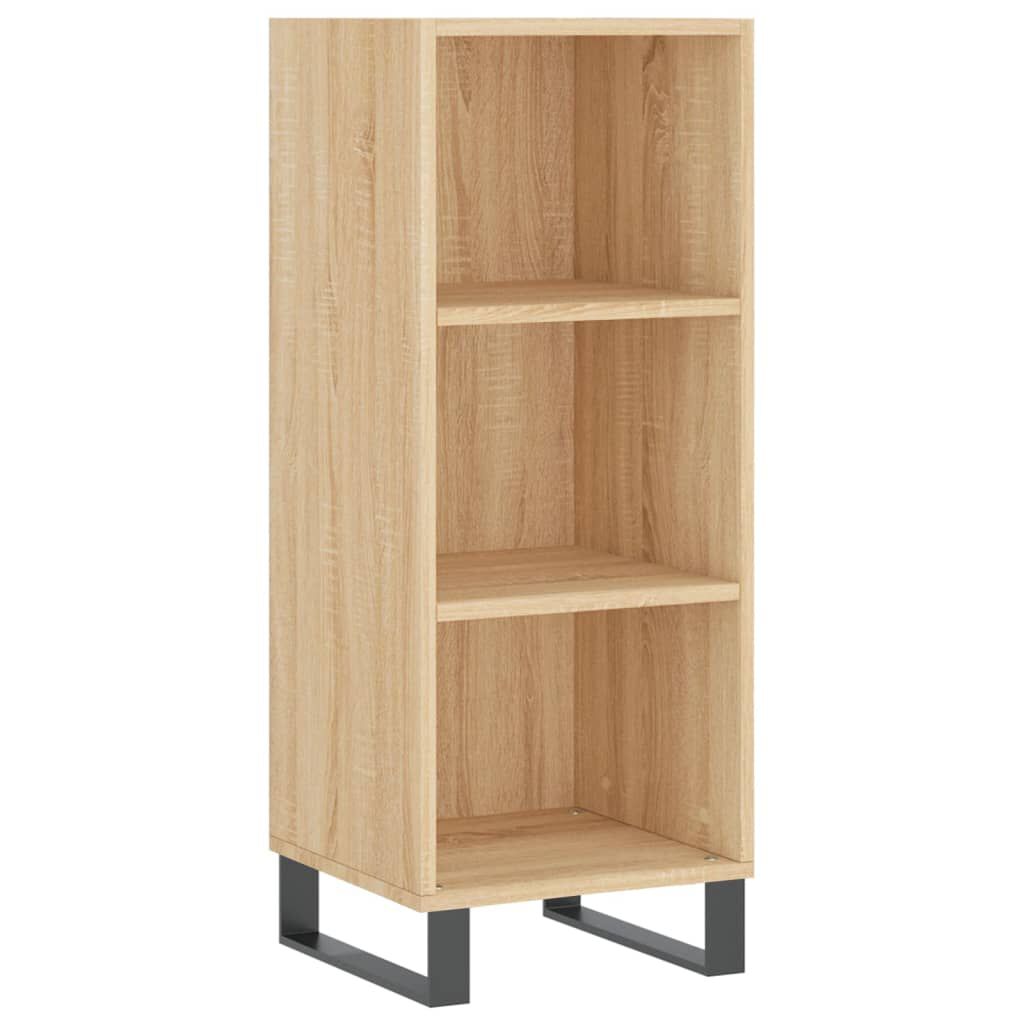 vidaXL Ντουλάπι Sonoma Δρυς 34,5x32,5x90 εκ. από Επεξεργασμένο Ξύλο