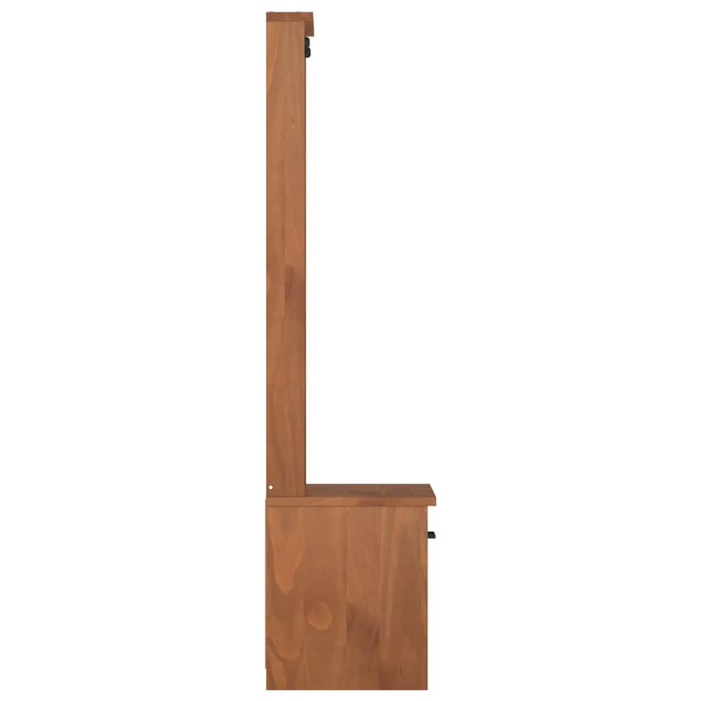 vidaXL Δέντρο χωλ "SANDENS" 45x40x159,5 εκ.Πεύκο μασίφ ξύλο
