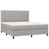 vidaXL &Kappa;&rho;&epsilon;&beta;ά&tau;&iota; Boxspring &mu;&epsilon; &Sigma;&tau;&rho;ώ&mu;&alpha; &Alpha;&nu;. &Pi;&rho;ά&sigma;&iota;&nu;&omicron; 160x200&epsilon;&kappa; &Upsilon;&phi;&alpha;&sigma;&mu;ά&tau;&iota;&nu;&omicron;