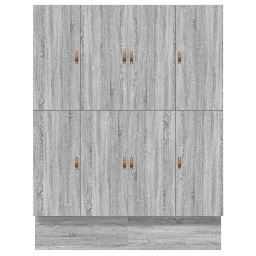 vidaXL Κρεβάτι με Αποθηκευτικό Χώρο Γκρι sonoma 200x200 εκ.
