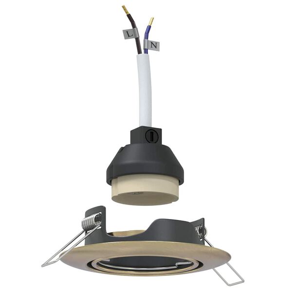 vidaXL &Sigma;&pi;&omicron;&tau; 6 pcs &Omicron;&rho;&epsilon;ί&chi;&alpha;&lambda;&kappa;&omicron;&sigmaf; 9 x 9 x 2.5 &epsilon;&kappa;. &Mu;έ&tau;&alpha;&lambda;&lambda;&omicron;