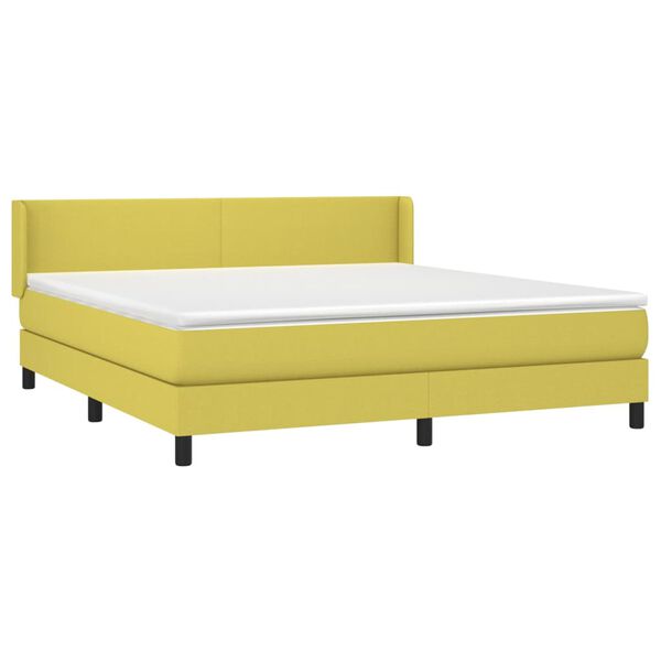 vidaXL &Kappa;&rho;&epsilon;&beta;ά&tau;&iota; Boxspring &mu;&epsilon; &Sigma;&tau;&rho;ώ&mu;&alpha; &Pi;&rho;ά&sigma;&iota;&nu;&omicron; 160x200 &epsilon;&kappa;.&Upsilon;&phi;&alpha;&sigma;&mu;ά&tau;&iota;&nu;&omicron;