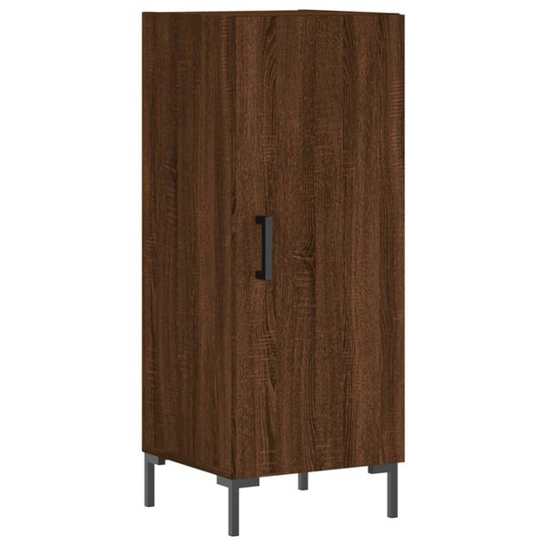 vidaXL Ντουλάπι Καφέ Δρυς 34,5 x 34 x 90 εκ. Επεξεργασμένο Ξύλο