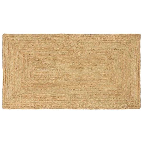 vidaXL Χαλί Μπεζ 100 x 200 cm Γιούτα