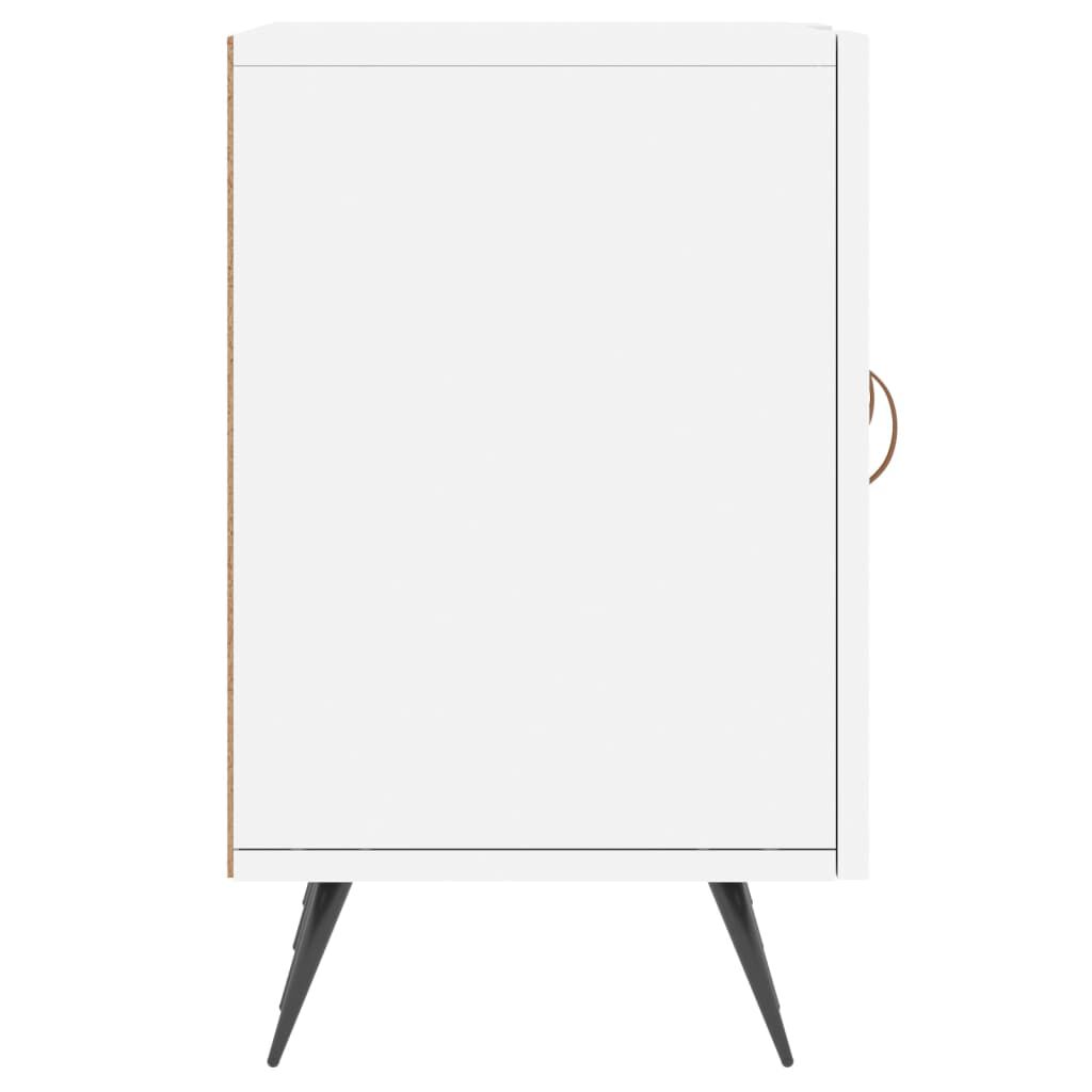 vidaXL Έπιπλο Τηλεόρασης Λευκό 150x30x50 εκ. από Επεξεργασμένο Ξύλο