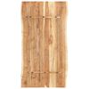 vidaXL Επιφάνεια Τραπεζιού 118 x (50-60) x 3,8 εκ. Μασίφ Ξύλο Ακακίας