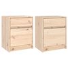 vidaXL &Kappa;&omicron;&mu;&omicron;&delta;ί&nu;&alpha; 2 &Tau;&epsilon;&mu;. 40 x 31 x 50 &epsilon;&kappa;. &alpha;&pi;ό &Mu;&alpha;&sigma;ί&phi; &Xi;ύ&lambda;&omicron; &Pi;&epsilon;ύ&kappa;&omicron;&upsilon;