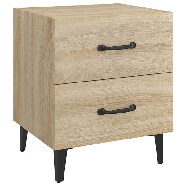 vidaXL Κομοδίνο Sonoma Δρυς 40 x 35 x 47,5 εκ.