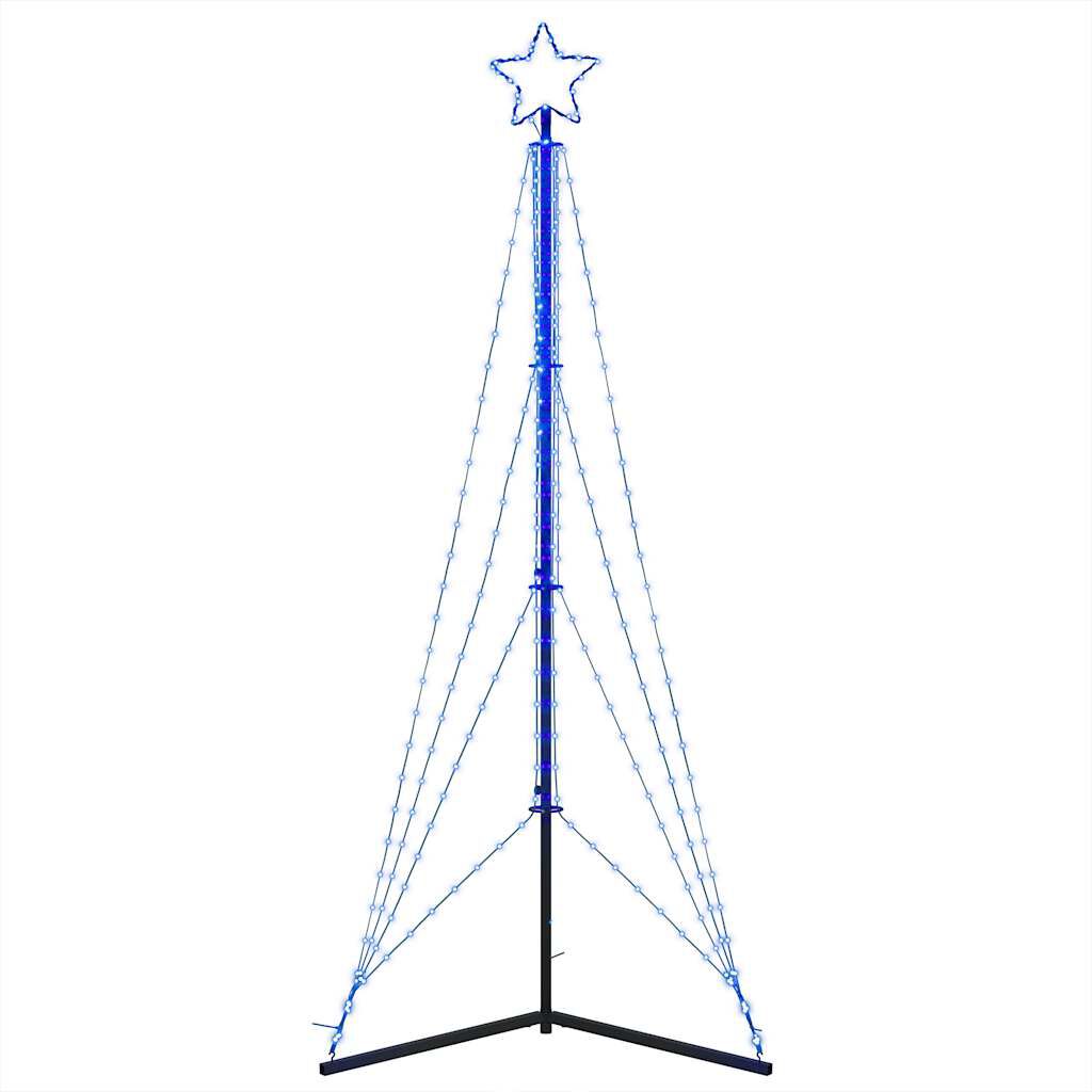 vidaXL Χριστουγεννιάτικο δέντρο LED 483 LED μπλε 240 cm