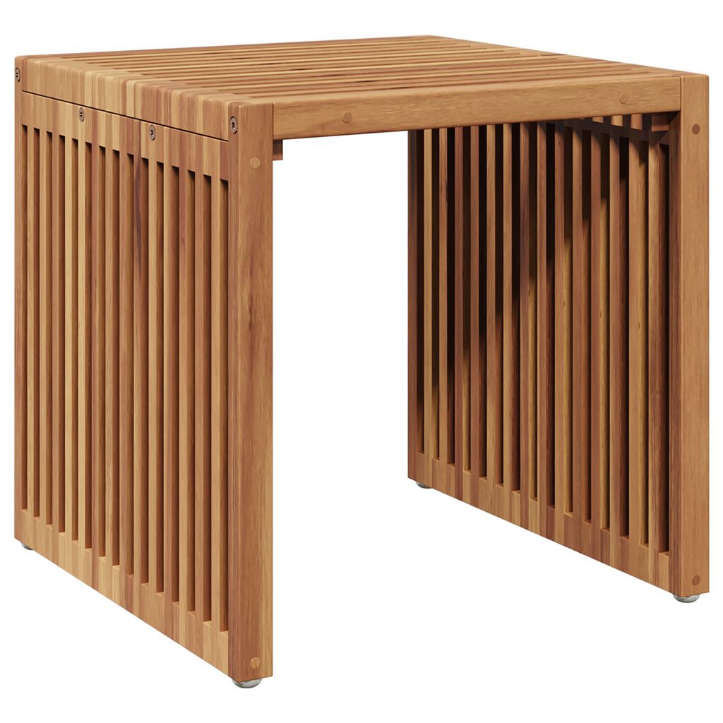 vidaXL Τραπεζάκι Κήπου 45 x 42.5 x 45 εκ. Μασίφ Ξύλο Teak